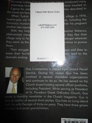 Escaping Cyprus – Paperback By Constantine, Gus – SIGNED
