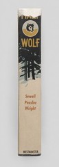 HALF WOLF 1946 Sewell Peaslee Wright HC w/DJ Rare Juvenile Wolf Adventure