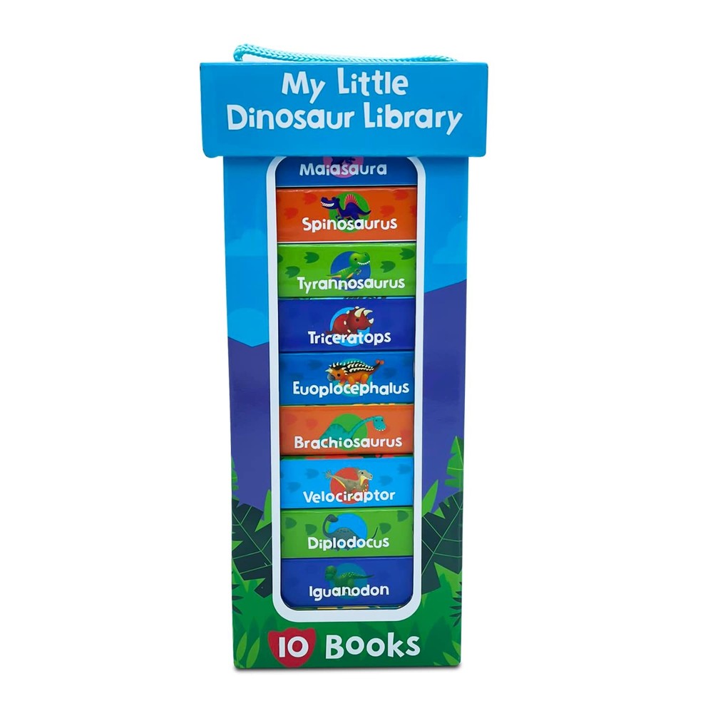 My Little Dinosaur Library (Ten Mini-Board Book Tower Set)