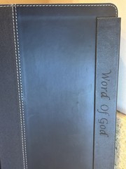 NIV MAGNETIC CLOSURE LARGE PRINT 11.5pt “Word Of God” Personal Bible Leathersoft