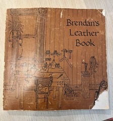Brendan’s Leather Book 1972 Book by Brendan Smith Vintage Leather craft How-to