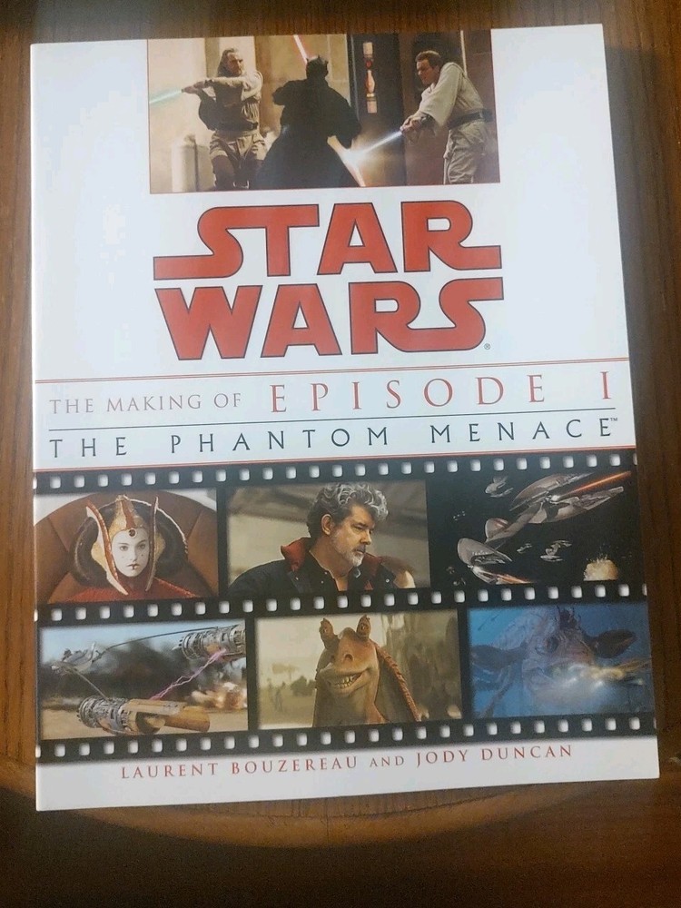 Phantom Menace by Jody Duncan Jesser and Laurent Bouzereau (1999, Trade…