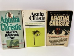 Vintage Agatha Christie Murder Mysteries Poirot Miss Marple (Lot of 12 MMPBs)