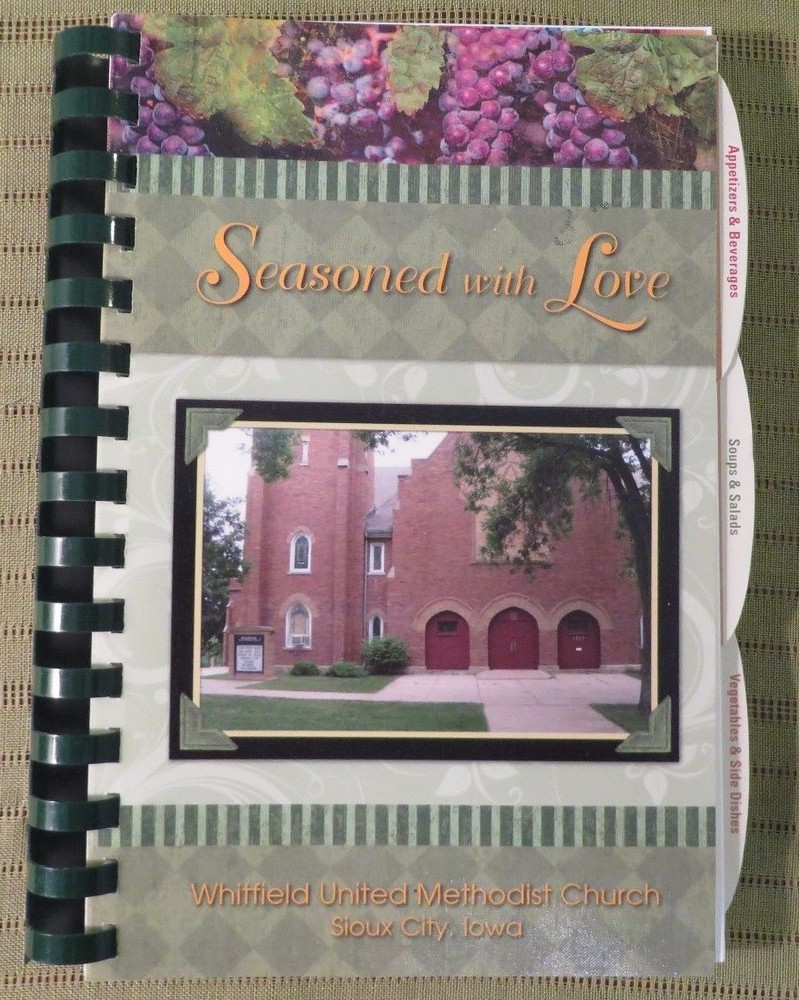 2011 Seasoned With Love: Collection of Recipes Morris Press Cook Book Soft Cover