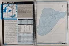 Minnesota Alexandria Area & West Central Minnesota Fishing Maps Guidebook