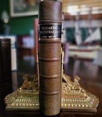 Fine leather binding. HOGARTH ILLUSTRATED. John Ireland 1884