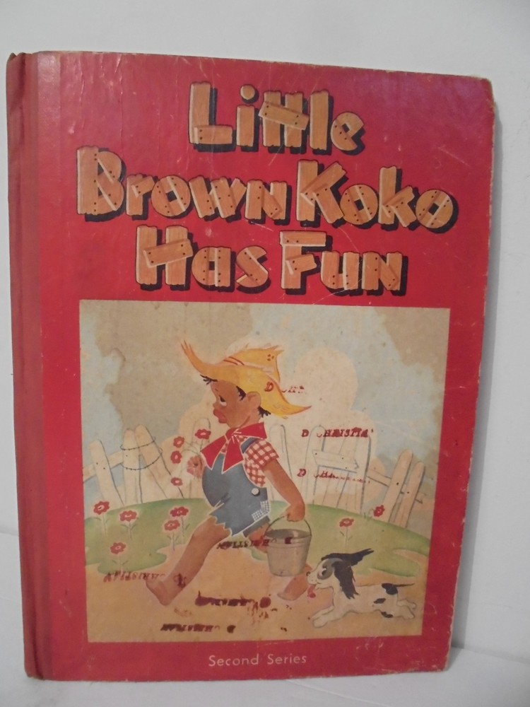 Little Brown Koko Has Fun Blanche Seale Hunt 1953 Second Series Vintage Book HC