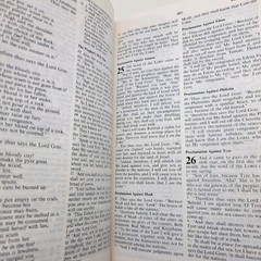 Possibility Thinkers Bible New King James Highlighted Blue Faux Leather 1984
