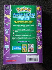 Pokémon Super Extra Deluxe Essential Handbook Scholastic, Paperback, Ages 7-11