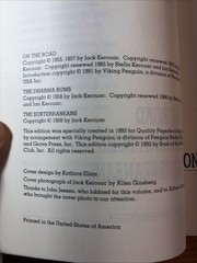 Jack Kerouac’s- On the Road – The Dharma Bums – The Subterraneans 1993