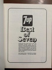 RARE 7UP Best of Seven Notebook 1974 Basketball Journal