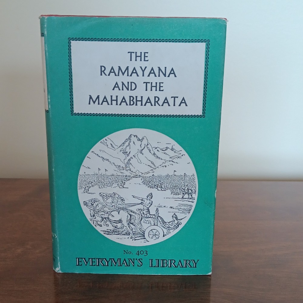 Romesh C. Dutt The Ramayana and the Mahabharata (HC, 1969) DJ Flaxman