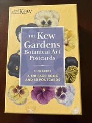 The KEW GARDENS BOTANICAL ART Postcards: Contains 128-Page Book & 50 Postcards