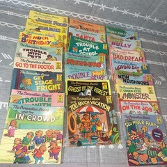 Huge Vintage Lot of 23 Berenstain Bears Books Picture Book Homeschool Morals