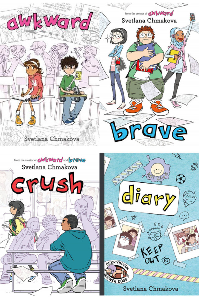 Berrybrook Middle School Series All 4 Books in Paperback