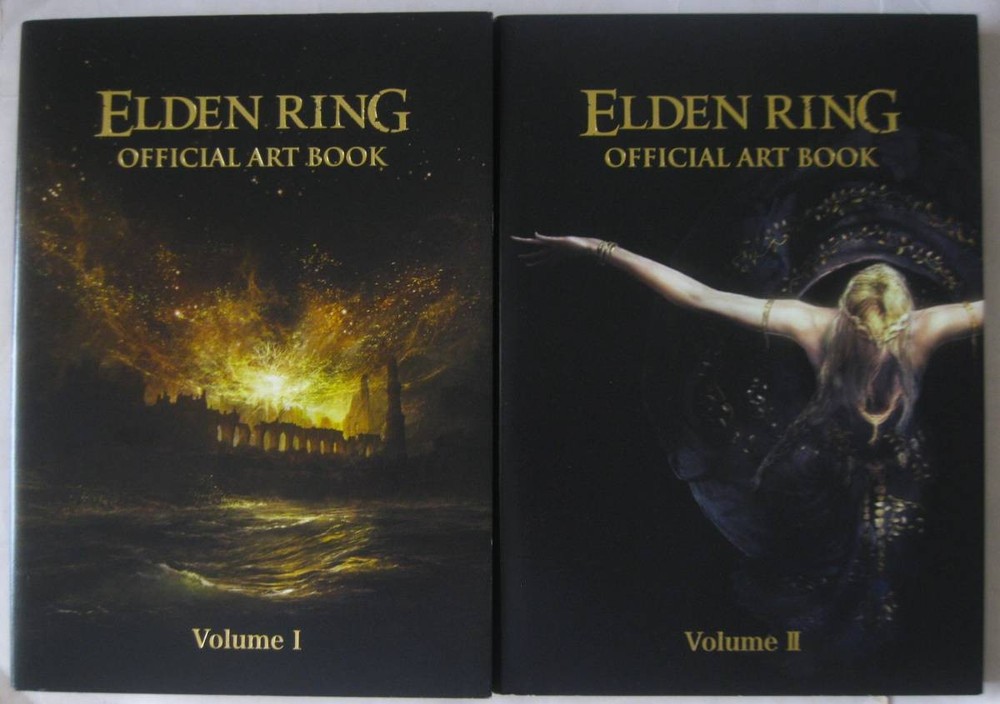 ELDEN RING OFFICIAL ART BOOK Volume I & II set KADOKAWA