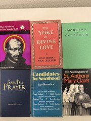 Catholic Saints Mystics Book Lot Emmerich Claret Jesuits 13 Books