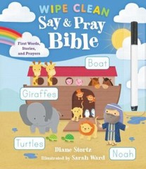 Say and Pray Bible Wipe Clean, Paperback by Stortz, Diane; Ward, Sarah (ILT),…