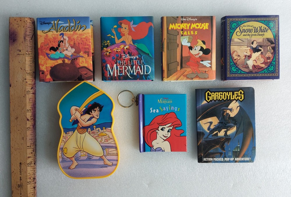 Disney’s the Little Mermaid, Aladdin (Running Press Miniature Editions) & More!!