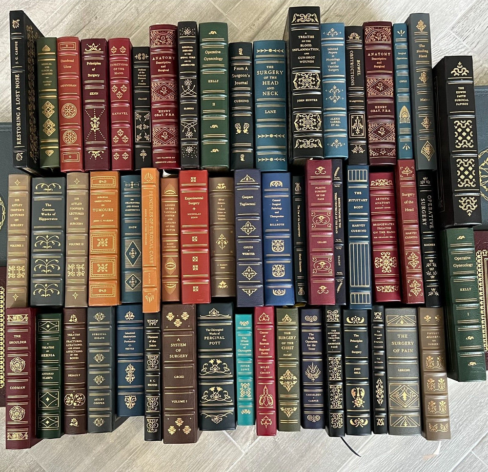 🌟THE CLASSICS OF SURGERY LIBRARY – LEATHER – Limited Edition – Your Choice