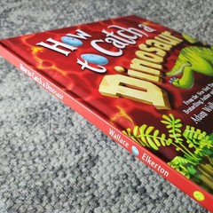 How to Catch a Dinosaur Adam Wallace 2018 Illustrated Kids Book Hardcover