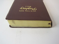 Jack Van Impe Prophecy Bible KJV Limited Special Edition Red Letter Ed. Burgandy