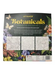 Botanicals Creative Coloring Book New 32 Pages 11.5 X 11.5”