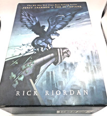 Percy Jackson and the Olympians Paperback Boxed Set Books 1-3 Very Good