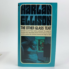 SIGNED The Other Glass Teat Harlan Ellison (Paperback, 1972) 2nd Print & Jacket