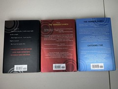 The Hunger Games Trilogy Catching Fire, and Mockingjay, Hardcover First Editions