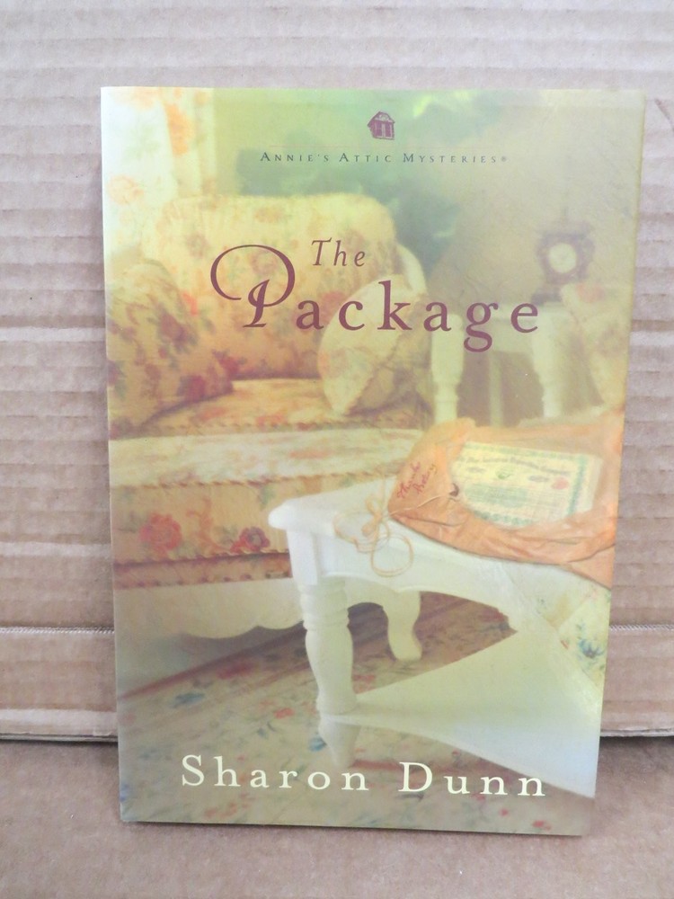 The Package Sharon Dunn 2015 Annie’s Attic Mysteries Hardcover Novel Annie’s