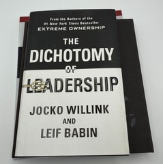 Jocko Willink Lot Dichotomy of Leadership Extreme Ownership Workbook Discipline
