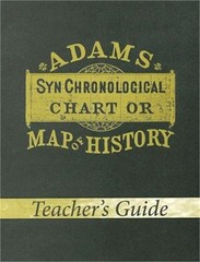 Adams Synchronological Chart or Map of History (Paperback or Softback)
