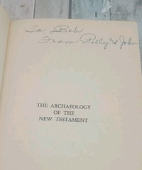 The Archaeology of the New Testament by E.M. Blaiklock 1st edition HC/DJ
