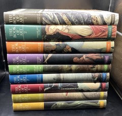 The Book of Art Grolier 1965 Volumes 1-4 6-10 Hardcover Books *INCOMPLETE SET*