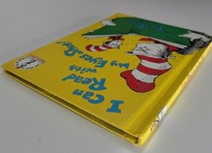 I Can Read With My Eyes Shut Dr. Seuss VERY GOOD 7″x 9″ Beginner Books
