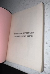 Home Manufacture Of Furs And Skins By Farnham 283 Pages Softcover Book