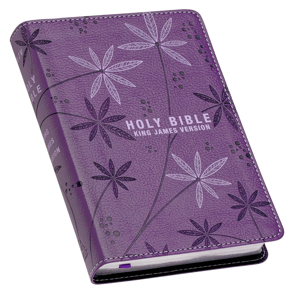 KJV Holy Bible, Compact Faux Leather Red Letter Edition – Ribbon Marker, King