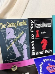 Chess Book Lot Of 6-mixed Titles And Authors-see Pics For Details