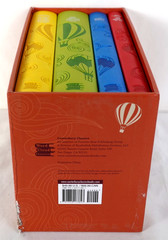 Discovery Word Cloud 4 Classic Set Oz Wind Willows Aesop Faux leather clean