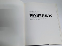 Fairfax : Photographs And Poems By Harvey Edwards HCdj 1976 Jewish