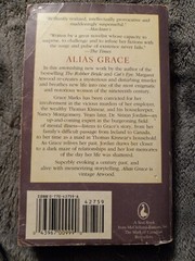 Alias Grace : A Novel by Margaret Atwood (1997, Trade Paperback)