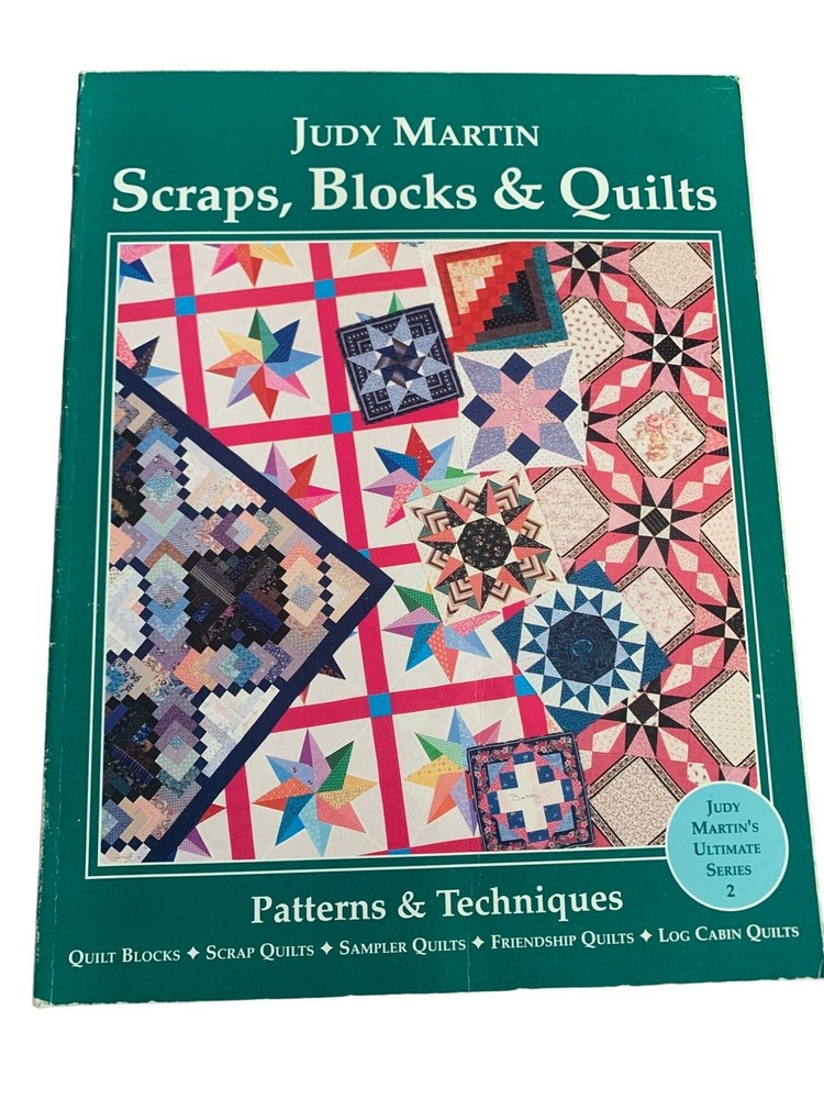 Judy Martin’s Scraps Blocks & Quilts Pattern Book