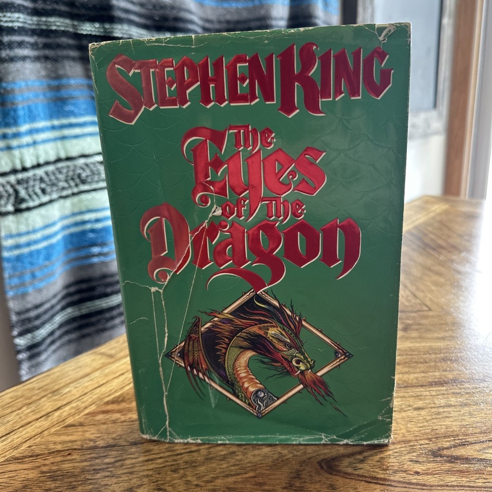 The Eyes Of The Dragon – Stephen King First Edition Penguin Fantasy Horror