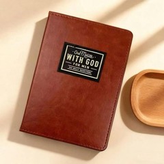 One Minute with God for Men 365 Devotion Brown Faux Imitation Leather Flexcover