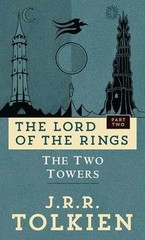 The Two Towers (The Lord of the – Paperback, by Tolkien J.R.R. – Very Good j