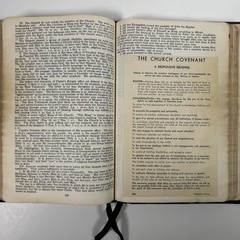 1945 Scofield Reference Bible KJV Oxford Hand Grained Morocco Leather USA Vtg
