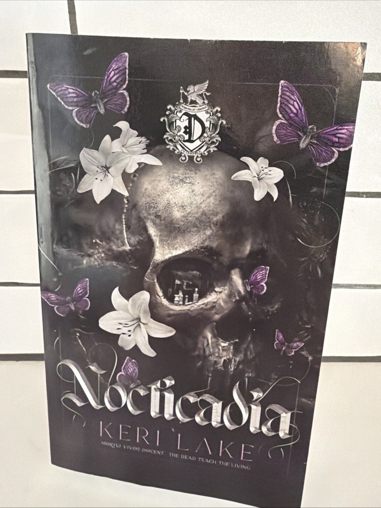 Nocticadia by Keri Lake, Gothic Dark Romance Booktok, OOP Paperback
