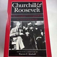 3 Volume Set Churchill & Roosevelt: The Complete Correspondence 1984 Paperback