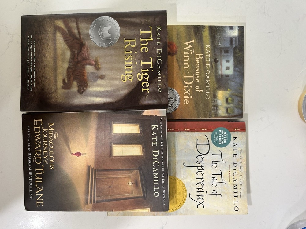 Kate DiCamillo Collection Box Set: Tiger Rising, Winn-Dixie, Edward Tulane